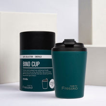Load image into Gallery viewer, MADE BY FRESSKO - BINO REUSABLE COFFEE CUP 227ML/8OZ - EMERALD
