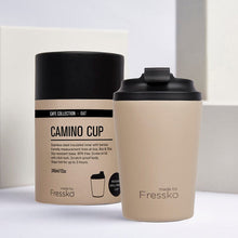 Load image into Gallery viewer, MADE BY FRESSKO - CAMINO REUSABLE COFFEE CUP 340ML/12OZ - OAT
