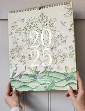 Load image into Gallery viewer, BESPOKE LETTERPRESS - 2025 FAMILY WALL CALENDAR
