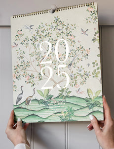 BESPOKE LETTERPRESS - 2025 FAMILY WALL CALENDAR