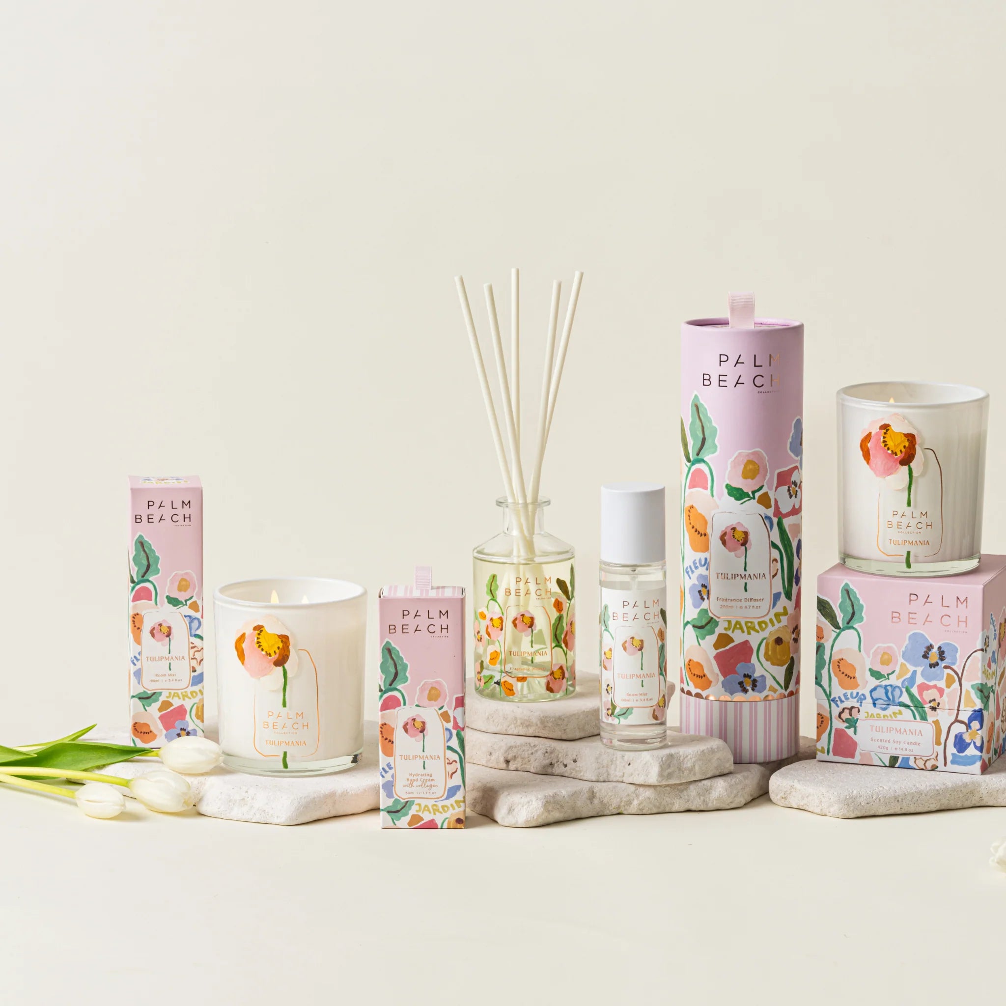 PALM BEACH COLLECTION - 200ML FRAGRANCE DIFFUSER - TULIPMANIA