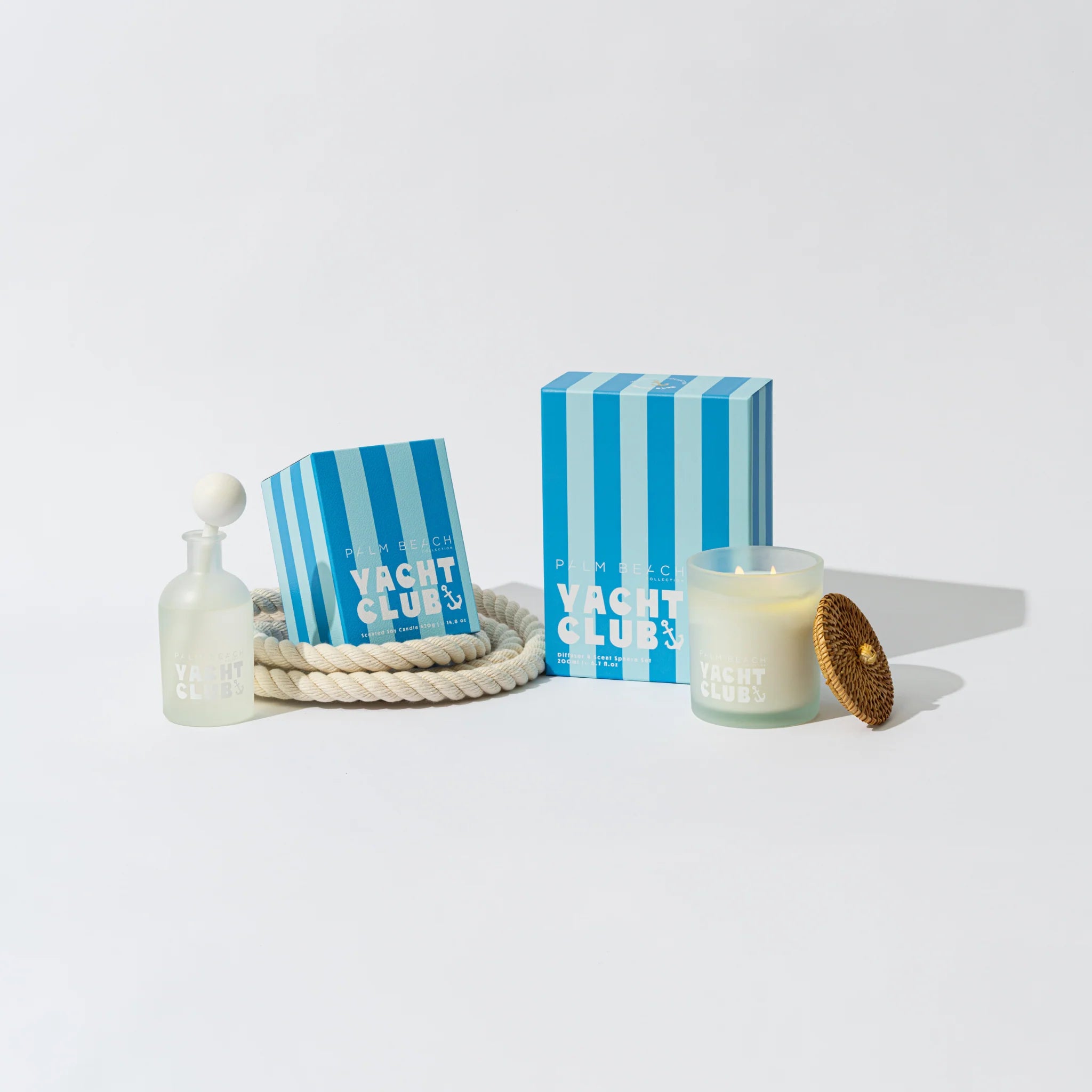 PALM BEACH COLLECTION - YACHT CLUB REED DIFFUSER + SCENT SPHERE 200ML