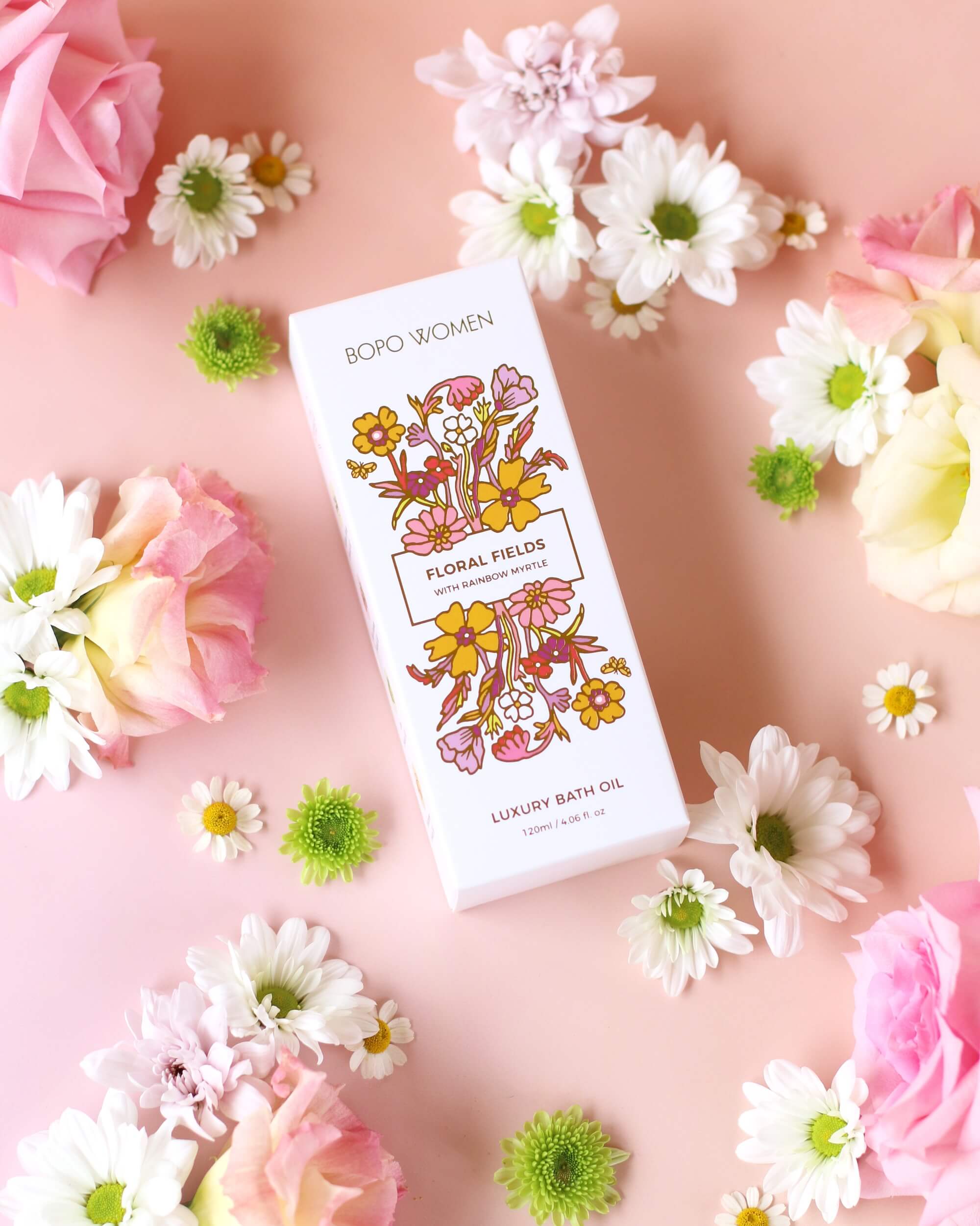 BOPO WOMEN - FLORAL FIELDS LUXURY BATH OIL - 120ml