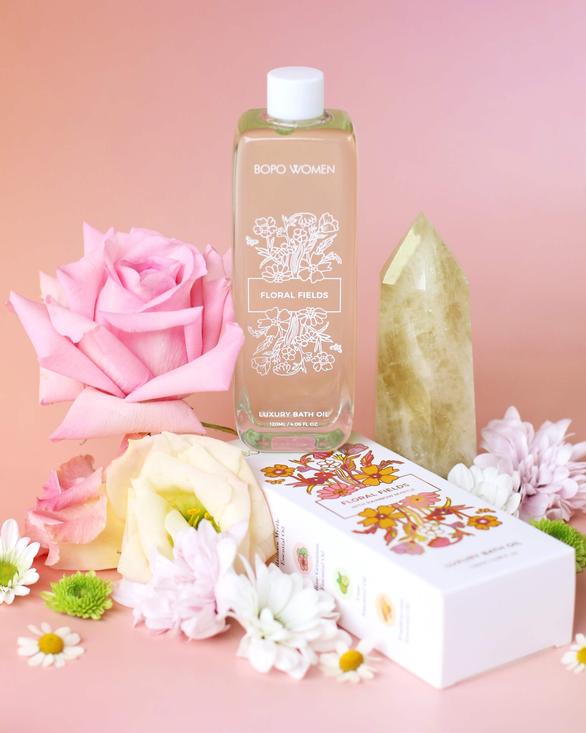 BOPO WOMEN - FLORAL FIELDS LUXURY BATH OIL - 120ml