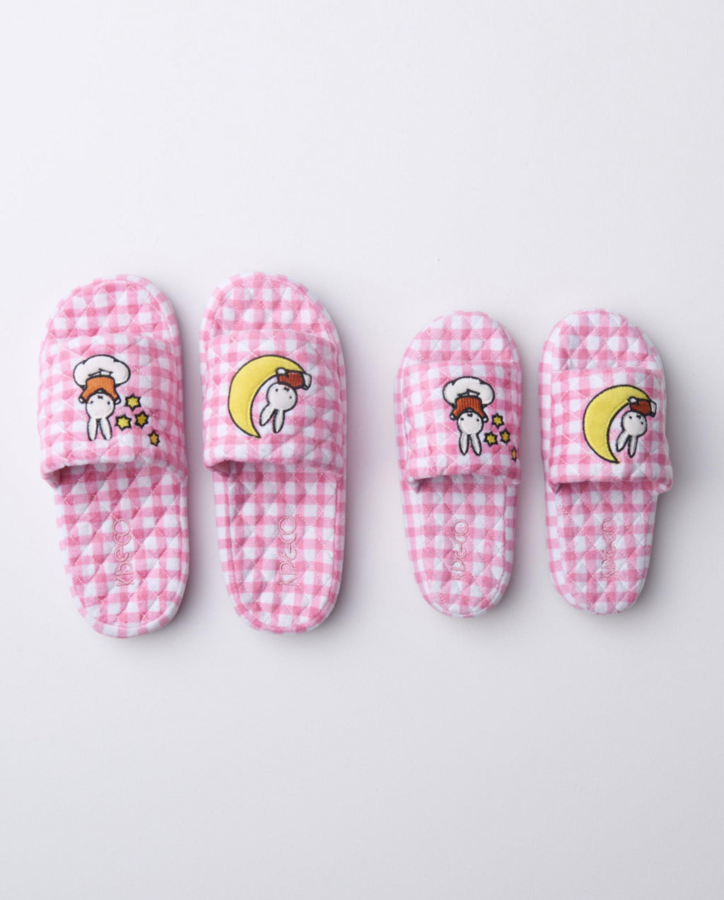 KIP & CO x MIFFY - MIFFY QUILTED VELVET ADULT SLIPPERS