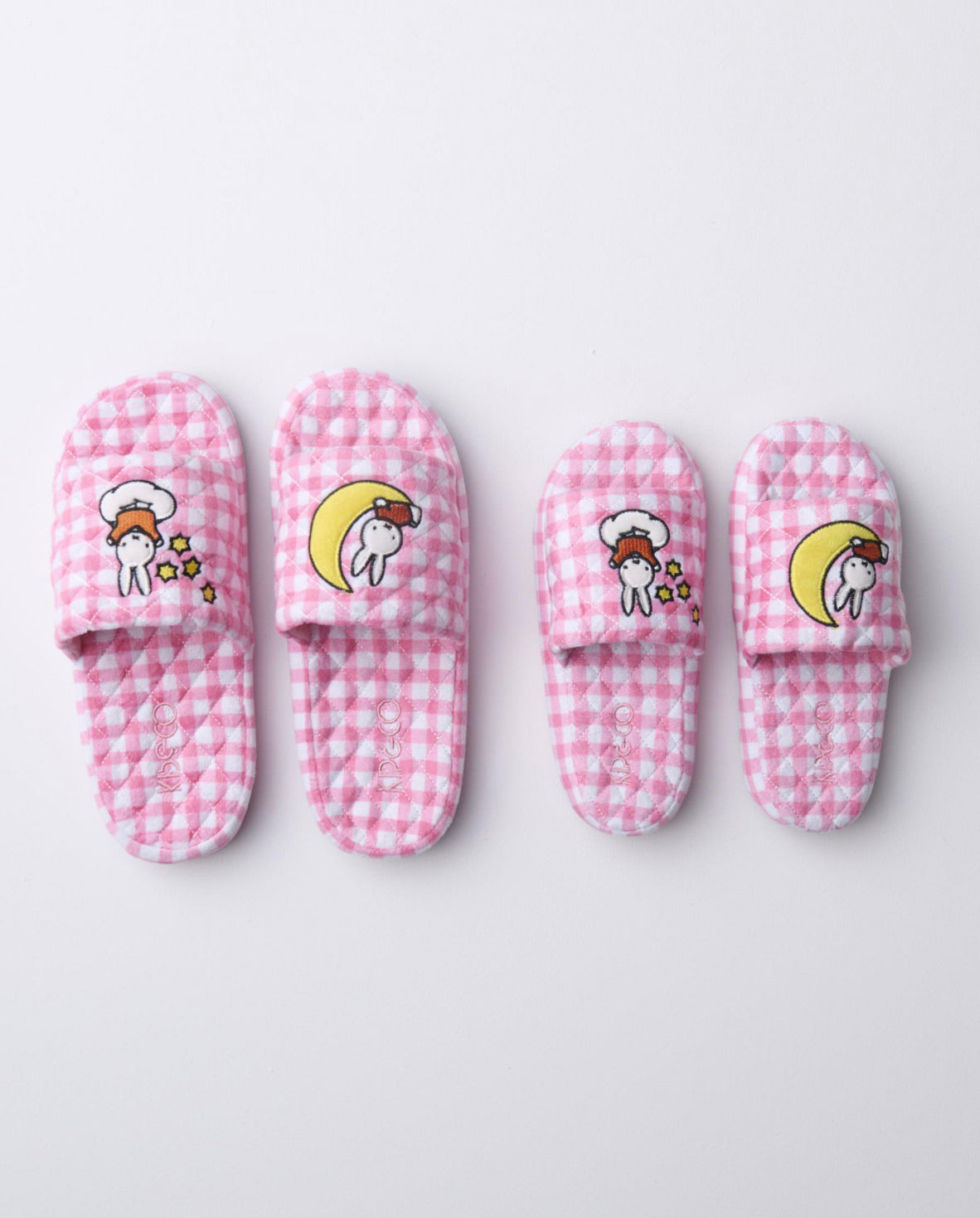 KIP & CO x MIFFY - MIFFY QUILTED VELVET ADULT SLIPPERS