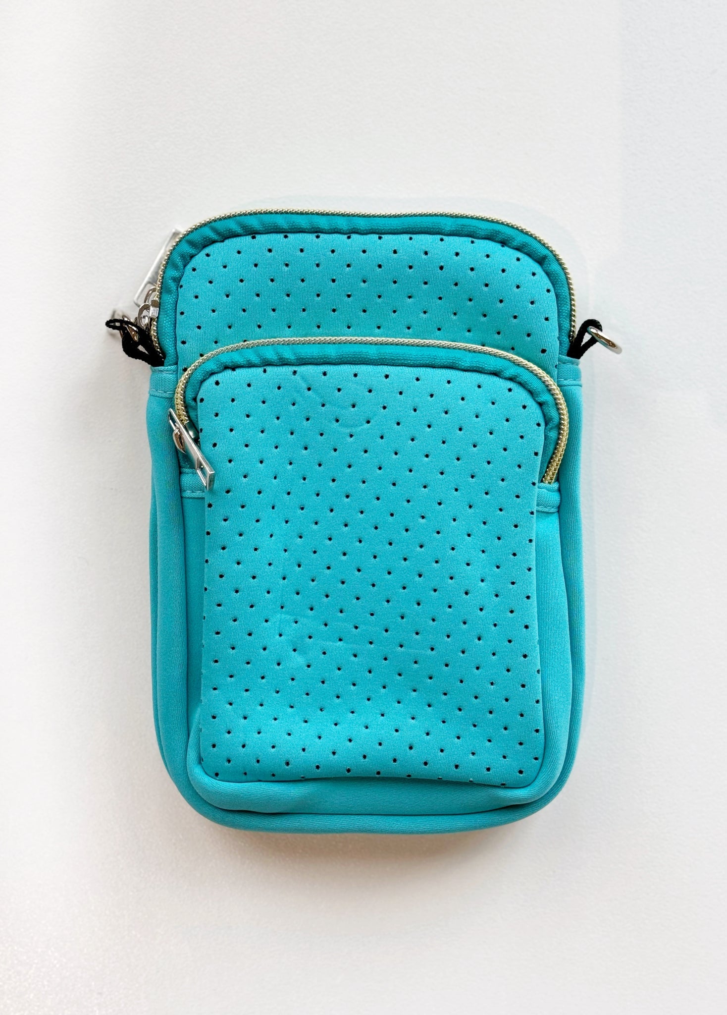 SALTY SAFARI - LULU PHONE POUCH - TURQUOISE