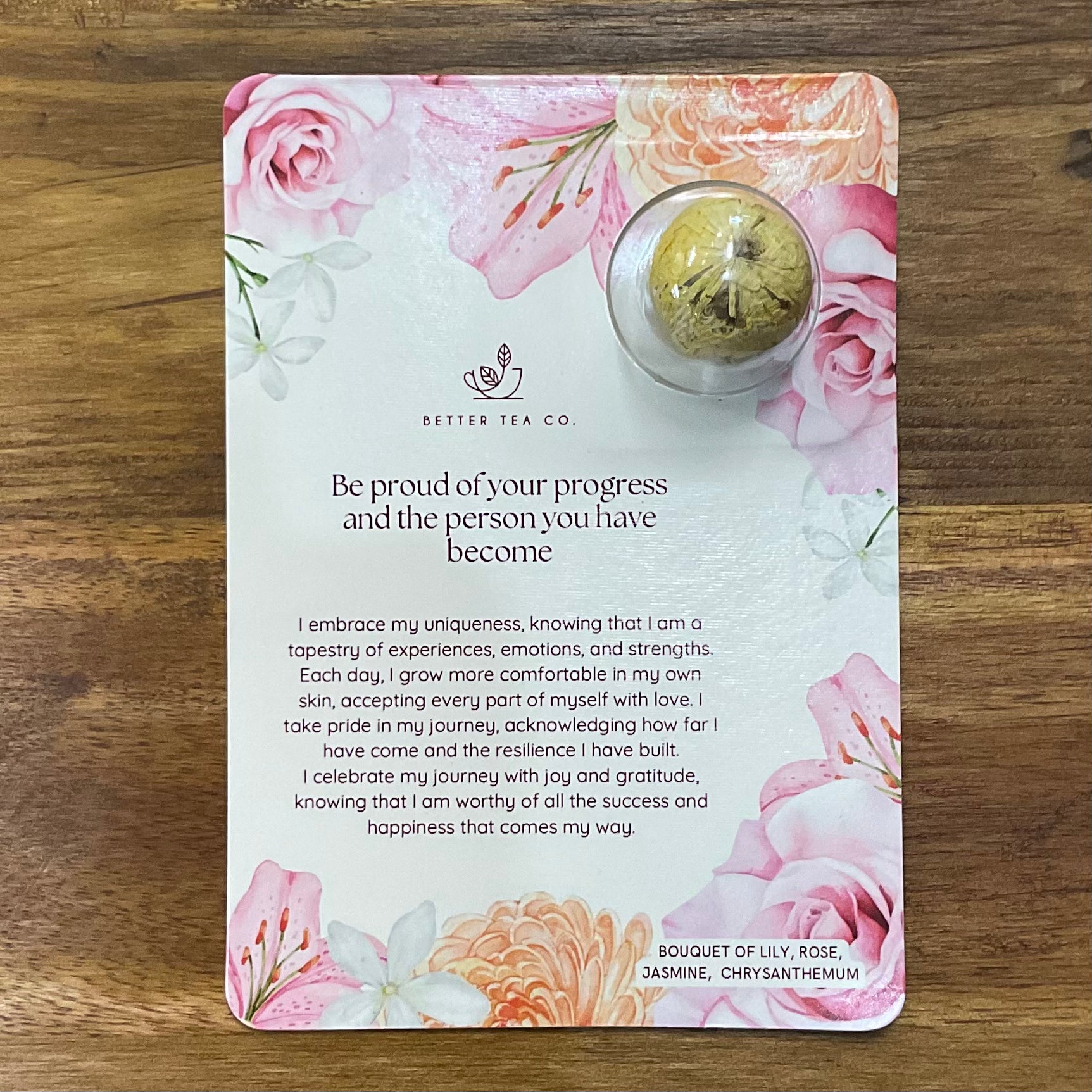 BETTER TEA CO - BLOOMING TEA GIFT CARD
