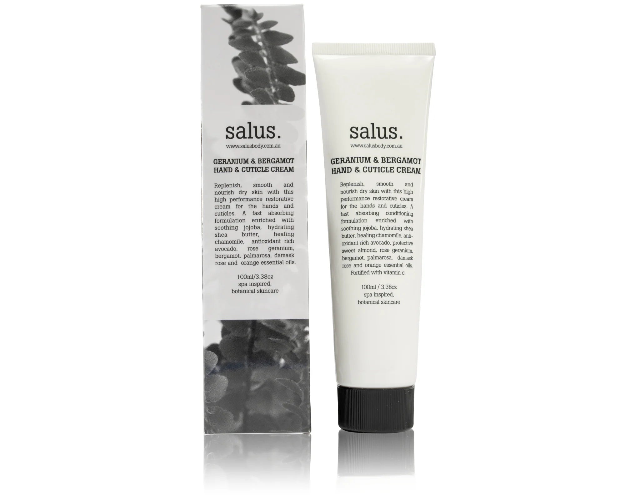 SALUS - GERANIUM & BERGAMOT HAND & CUTICLE CREAM