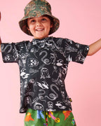 KIP & CO - CORDUROY BUCKET HAT - CHEETAH