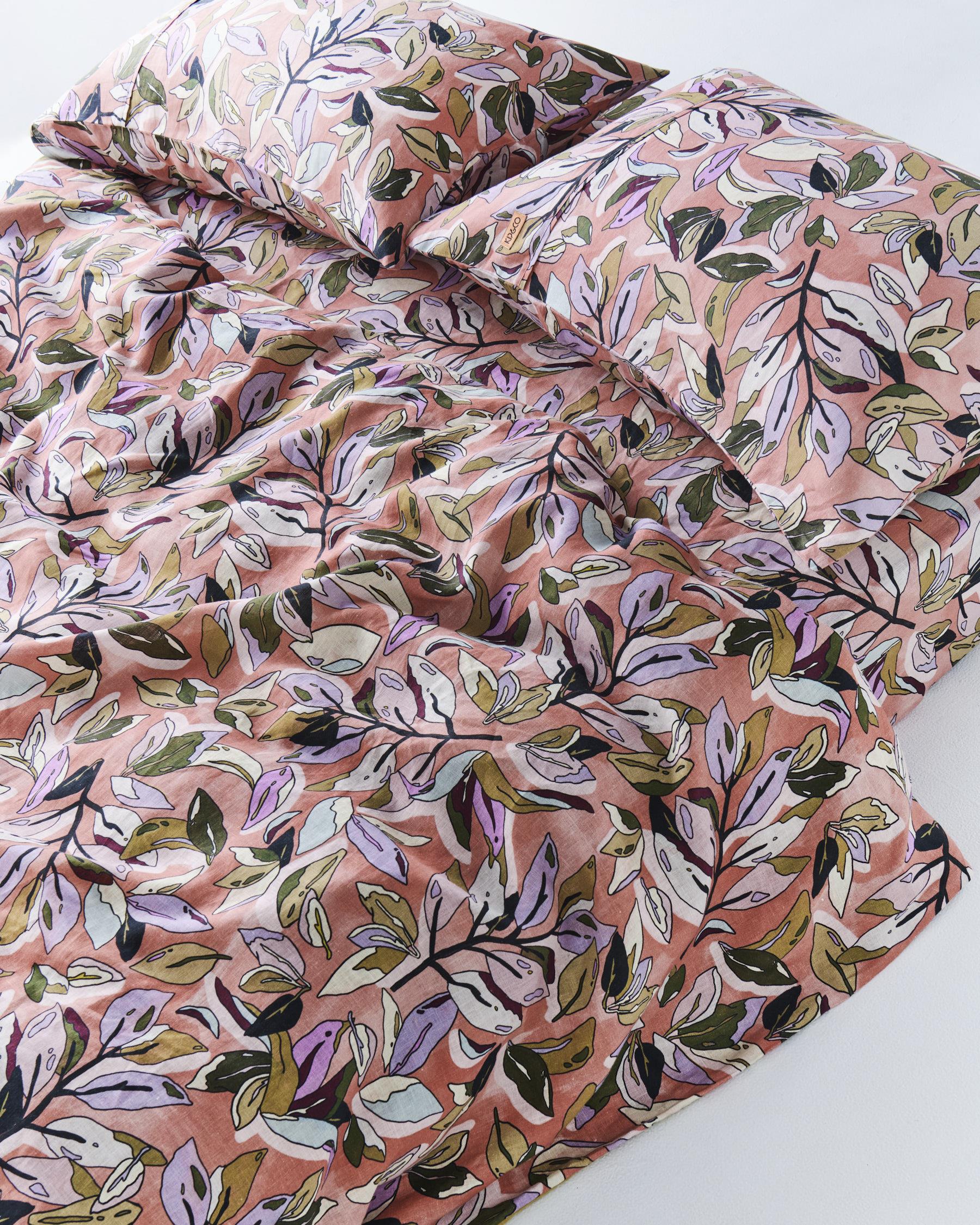 KIP & CO - LINEN PILLOWCASES 2P STD SET - COSTA RICA