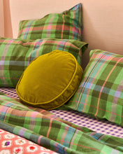 Load image into Gallery viewer, KIP &amp; CO - VELVET PEA CUSHION - PEAR
