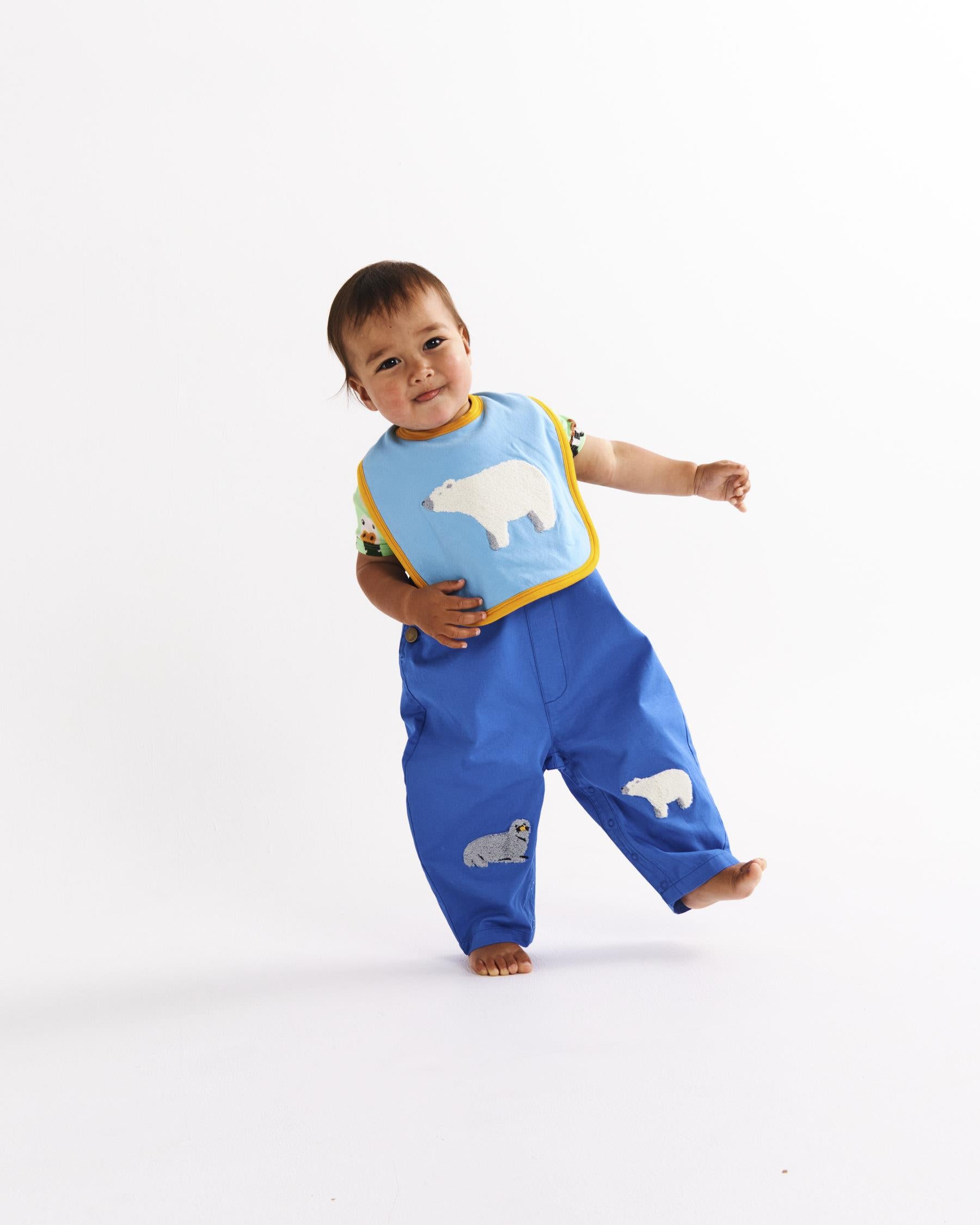 KIP & CO - ORGANIC COTTON BIB - ARCTIC CIRCLE