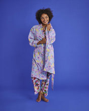 Load image into Gallery viewer, KIP &amp; CO - S/M LINEN ROBE - BUNCH OF FUN
