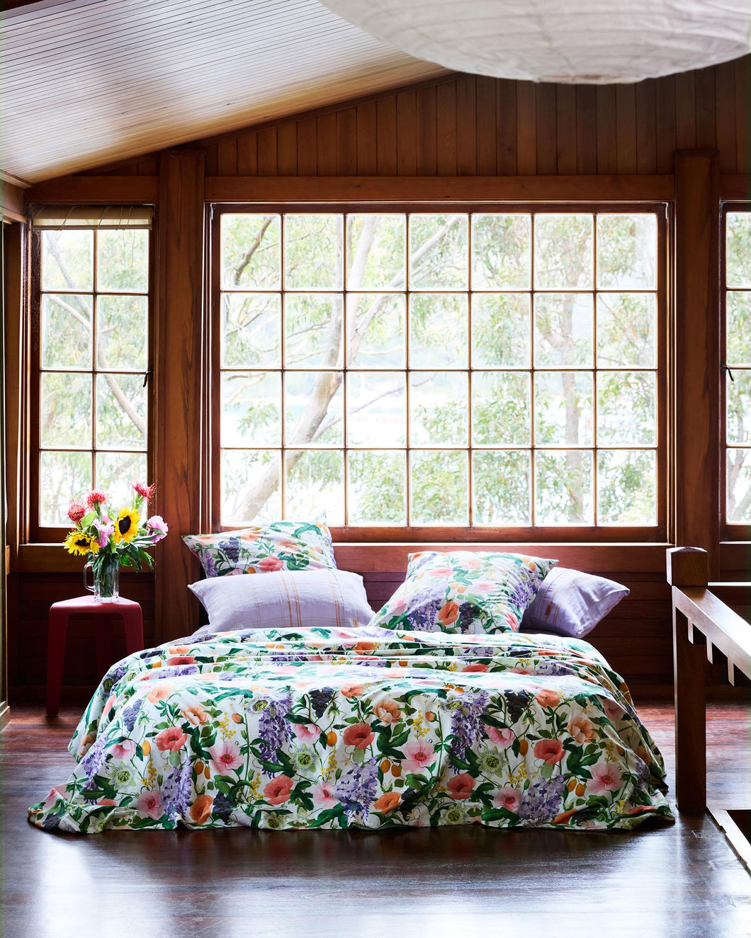 KIP & CO - ORGANIC COTTON QUILT COVER - SPRING IN THE AIR