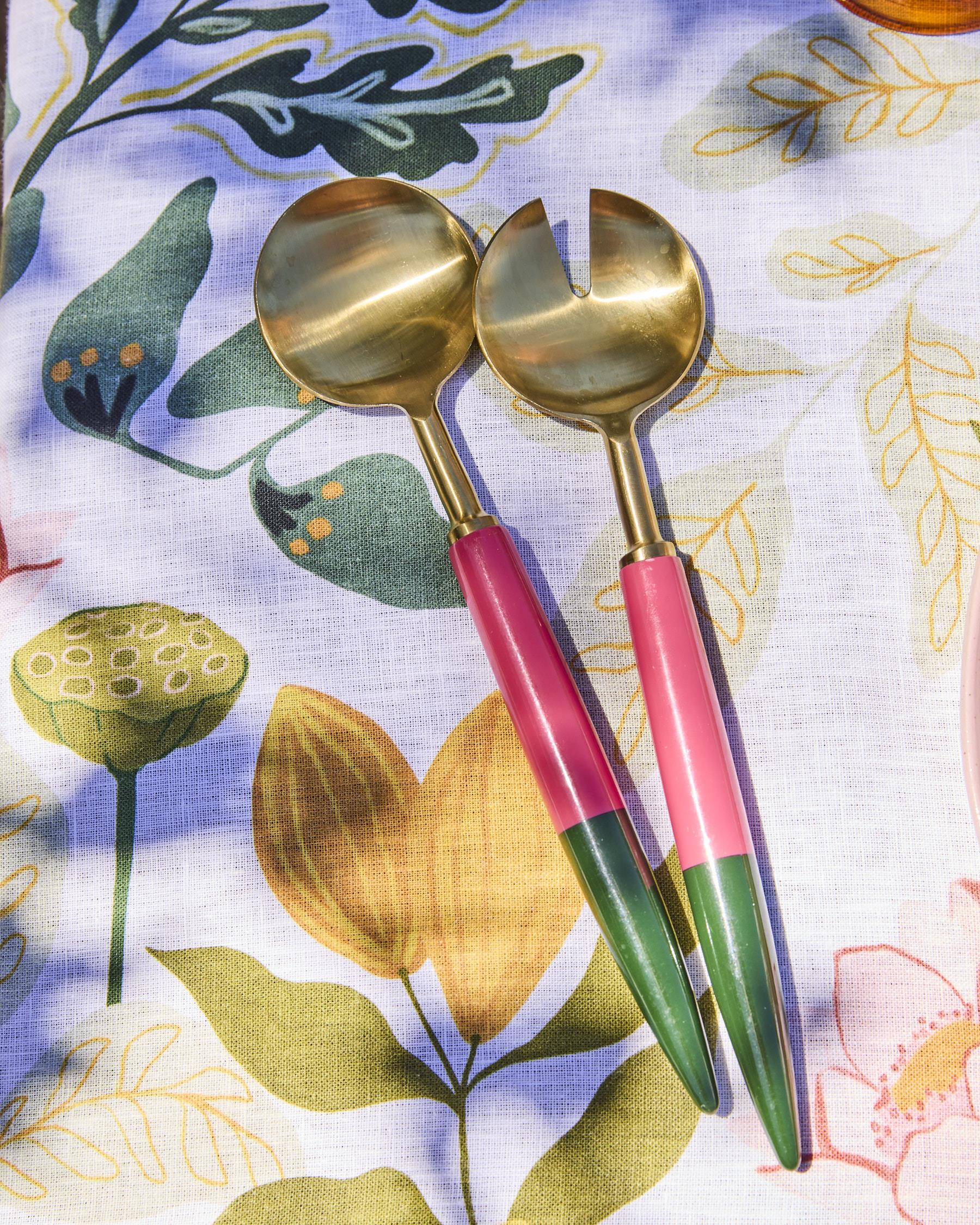 KIP & CO - BRASSERIE SALAD SERVERS - TUSCAN DAYS