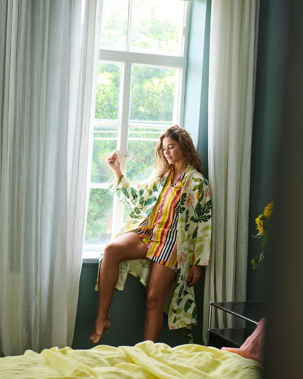 KIP & CO - LINEN ROBE - WANDER