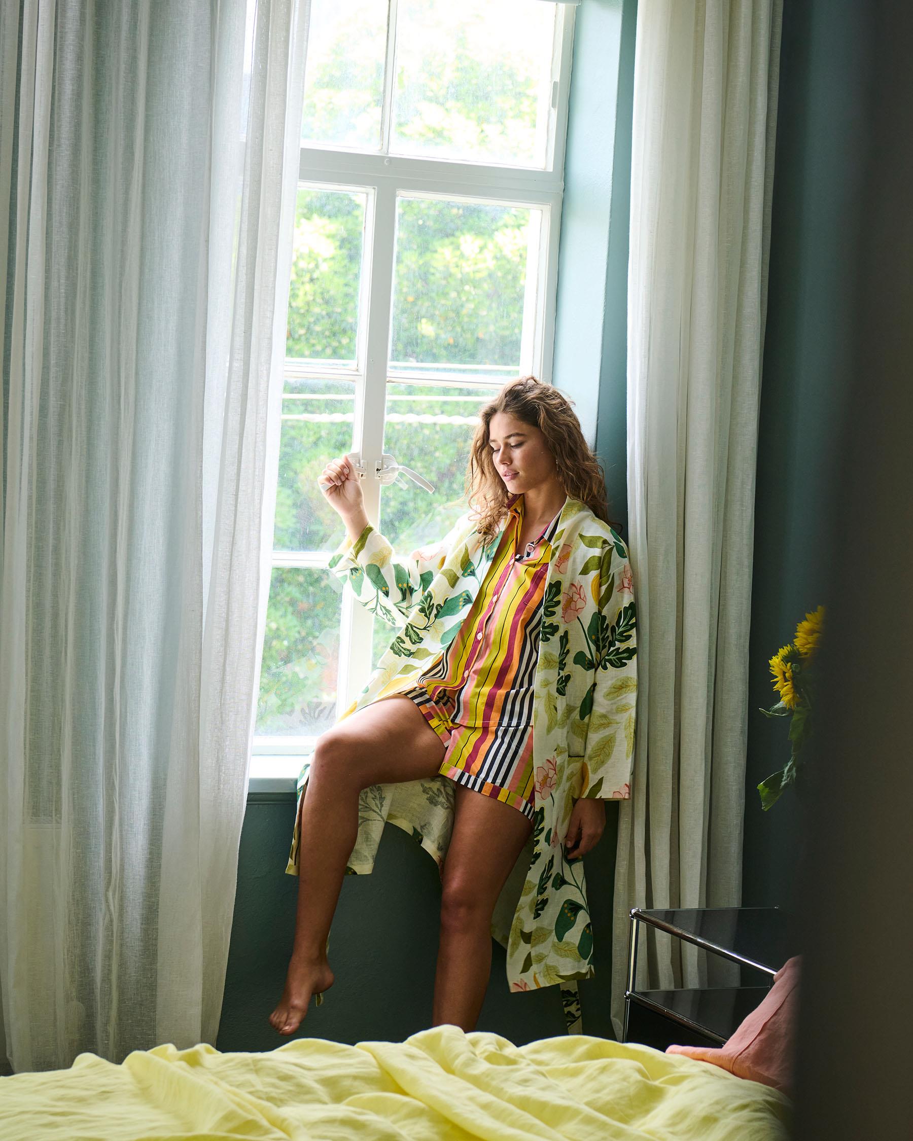 KIP & CO - LINEN ROBE - WANDER