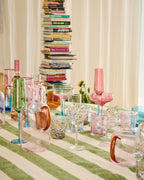 KIP & CO - CHAMPAGNE GLASS 2P SET - BLUE ROBIN