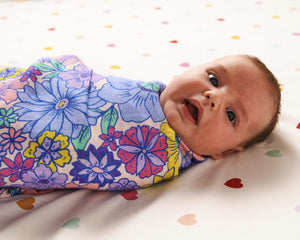 KIP & CO - BAMBOO SWADDLE - BUNCH OF FUN