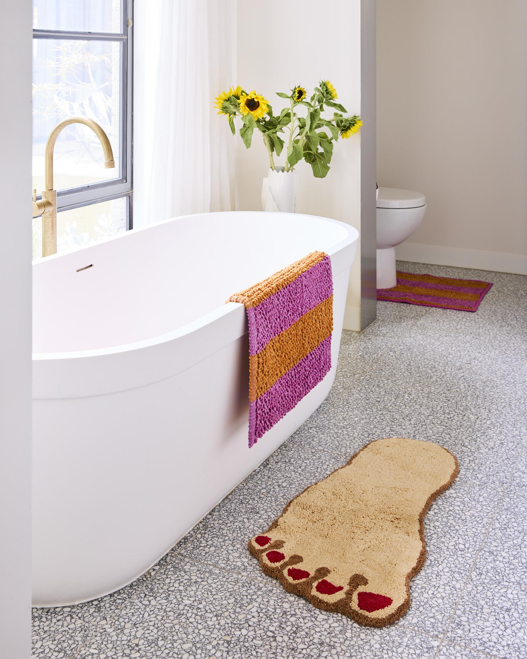 KIP & CO - BATH MAT - FUN TIMES STRIPE