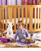 KIP & CO - ORGANIC LONG SLEEVE ZIP ROMPER - BUNCH OF FUN