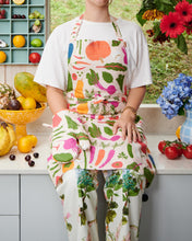 Load image into Gallery viewer, KIP &amp; CO X STEPHANIE ALEXANDER - LINEN APRON - STEPHANIE&#39;S HARVEST
