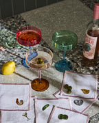 KIP & CO - MARGARITA GLASS 2P SET - MARSHMALLOW AND MARMALADE