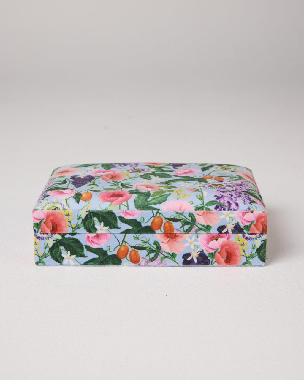 KIP & CO - SMALL VELVET JEWELLERY BOX - SPRING IN THE AIR
