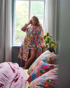 KIP & CO - LINEN ROBE - FOLLOW THE SUN