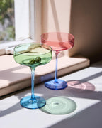KIP & CO - MARGARITA GLASS 2P SET - PISTACHIO CRUSH