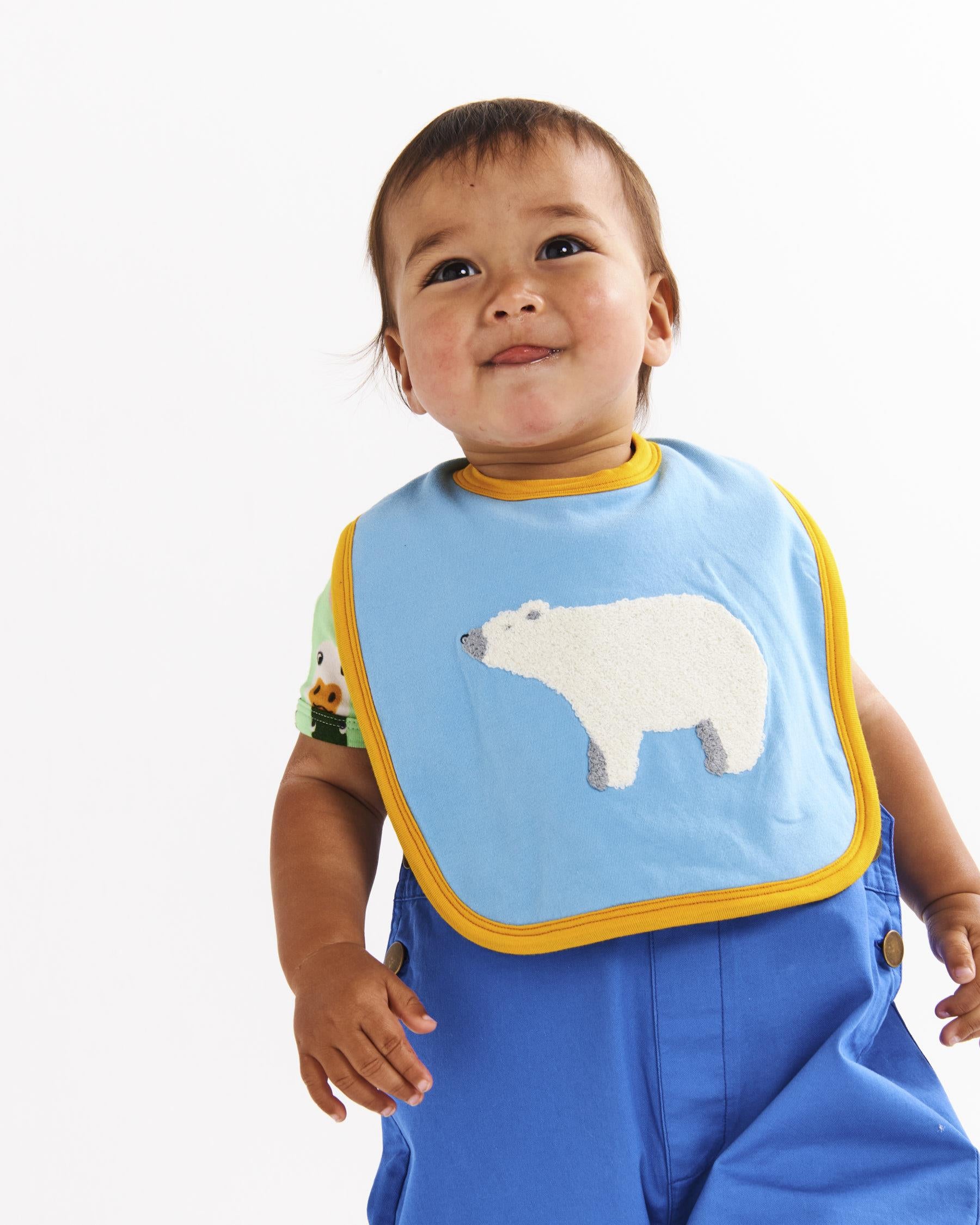 KIP & CO - ORGANIC COTTON BIB - ARCTIC CIRCLE