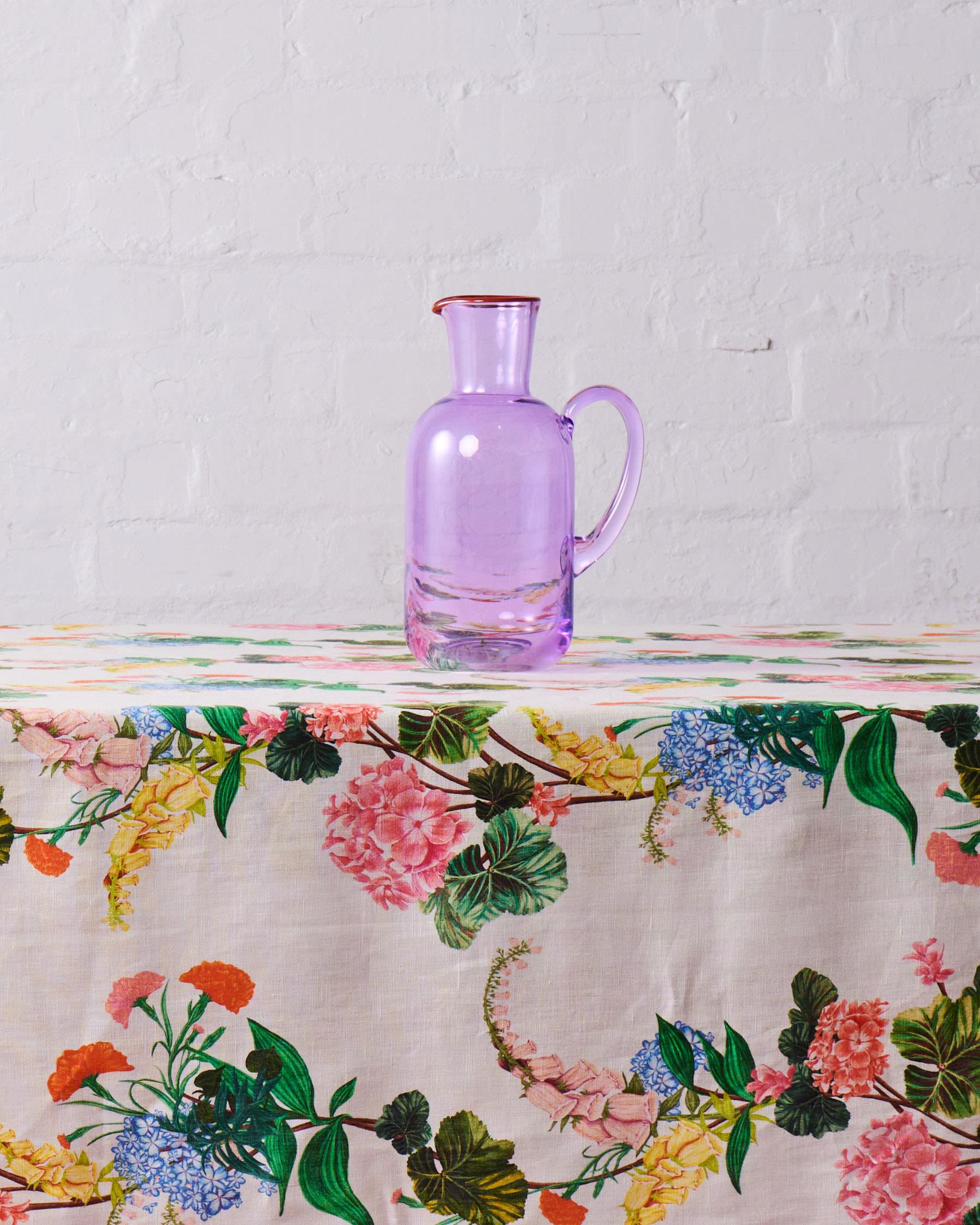 KIP & CO - COLOUR BLOCK WATER JUG - LILAC