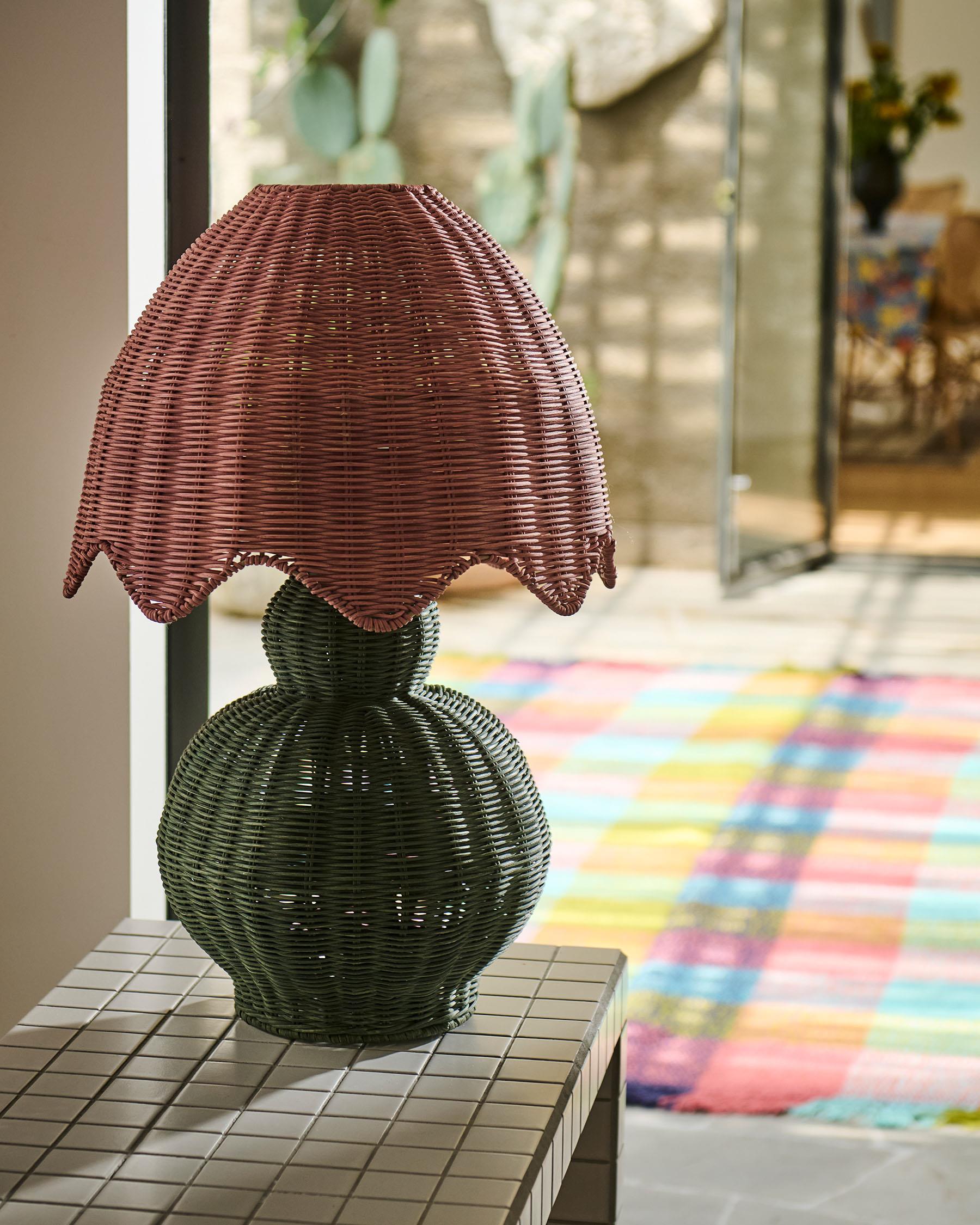 KIP & CO - RATTAN LAMP - PORTOFINO