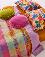 Load image into Gallery viewer, KIP &amp; CO - VELVET PEA CUSHION - PEAR
