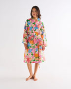 KIP & CO - LINEN ROBE - FOLLOW THE SUN