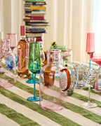 KIP & CO - CHAMPAGNE GLASS 2P SET - PISTACHIO CRUSH