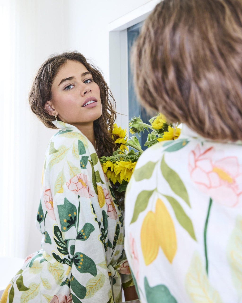 KIP & CO - LINEN ROBE - WANDER