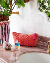 Load image into Gallery viewer, KIP &amp; CO - VELVET TOILETRY BAG - TUTU DREAMS
