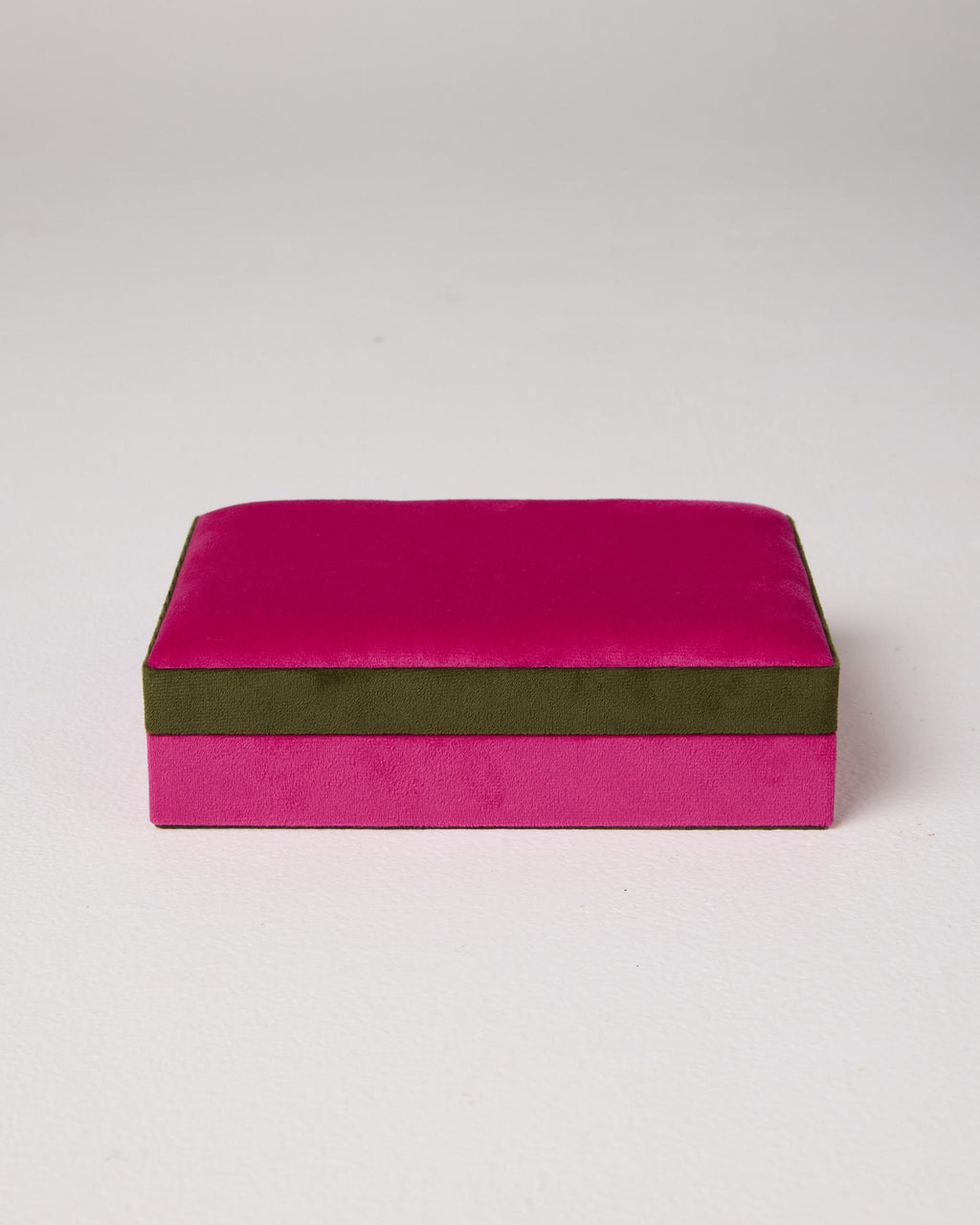 KIP & CO - SMALL VELVET JEWELLERY BOX - PRICKLY PEAR