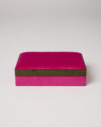 KIP & CO - SMALL VELVET JEWELLERY BOX - PRICKLY PEAR