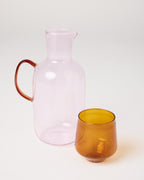 KIP & CO - TUMBLER GLASS 2P SET - MARSHMALLOW AND MARMALADE
