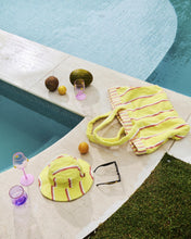 Load image into Gallery viewer, KIP &amp; CO - TERRY OVERSIZED BEACH BAG - PINA COLADA STRIPE
