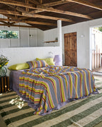 KIP & CO - LINEN PILLOWCASES 2P STD - LEMON BUTTER