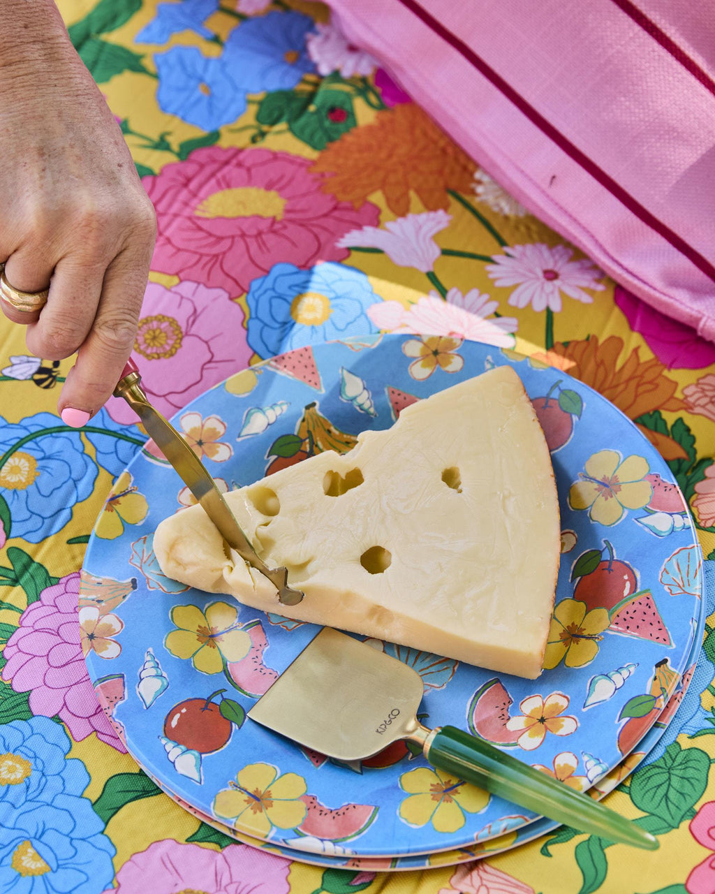 KIP & CO - CHEESE KNIFE SET - BEJEWELLED