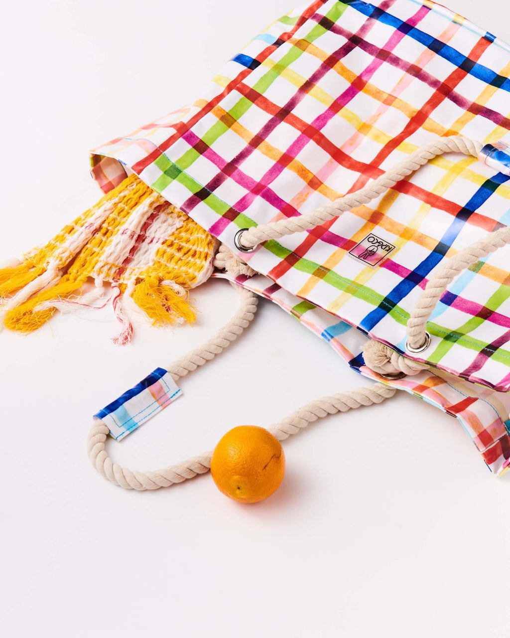 KIP & CO - BEACH BAG - PICNIC CHECK