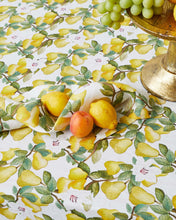 Load image into Gallery viewer, KIP &amp; CO - LINEN TABLECLOTH - SUMMER LILY WHITE
