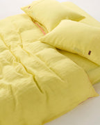 KIP & CO - LINEN PILLOWCASES 2P STD - LEMON BUTTER