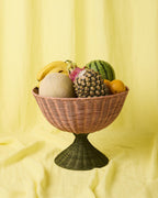 KIP & CO - RATTAN FRUIT BOWL STAND - PORTOFINO