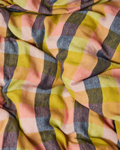 Load image into Gallery viewer, KIP &amp; CO - LINEN KING QUILT COVER - FLORIDA TARTAN
